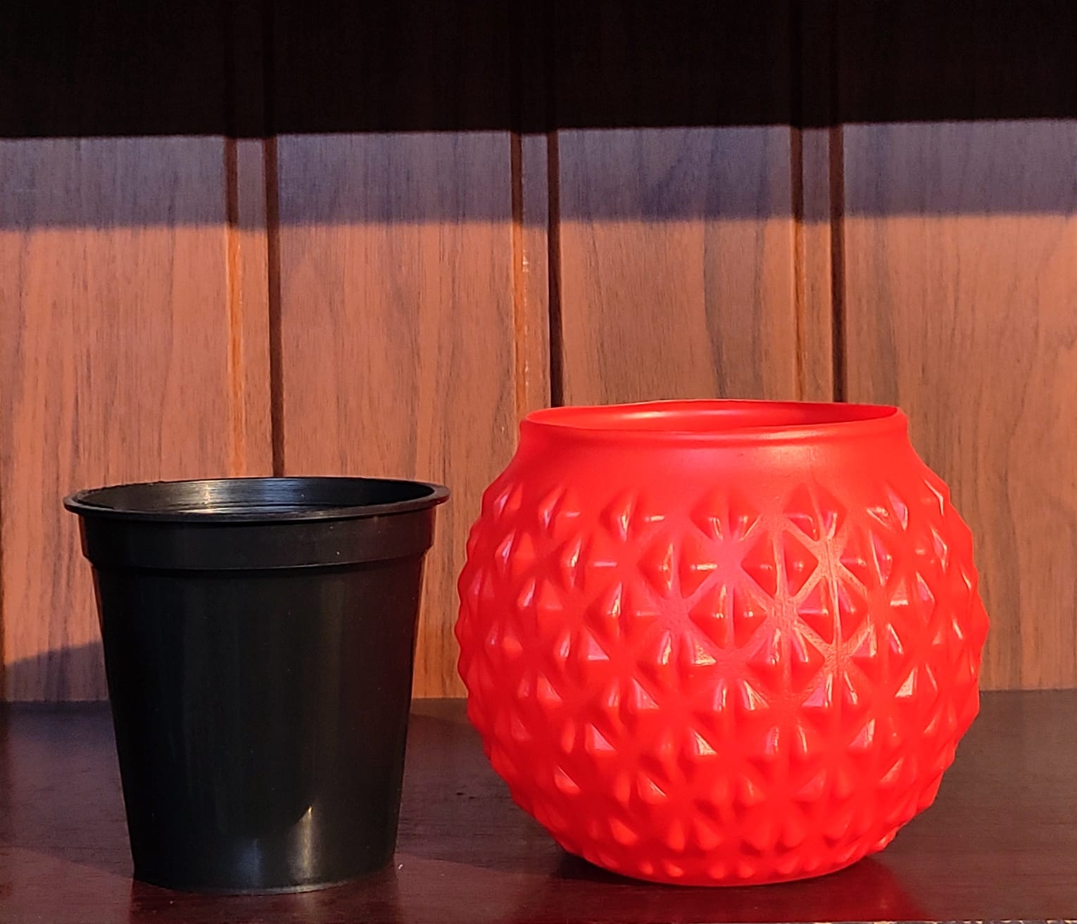 PINEAPPLE POT RED+INNER