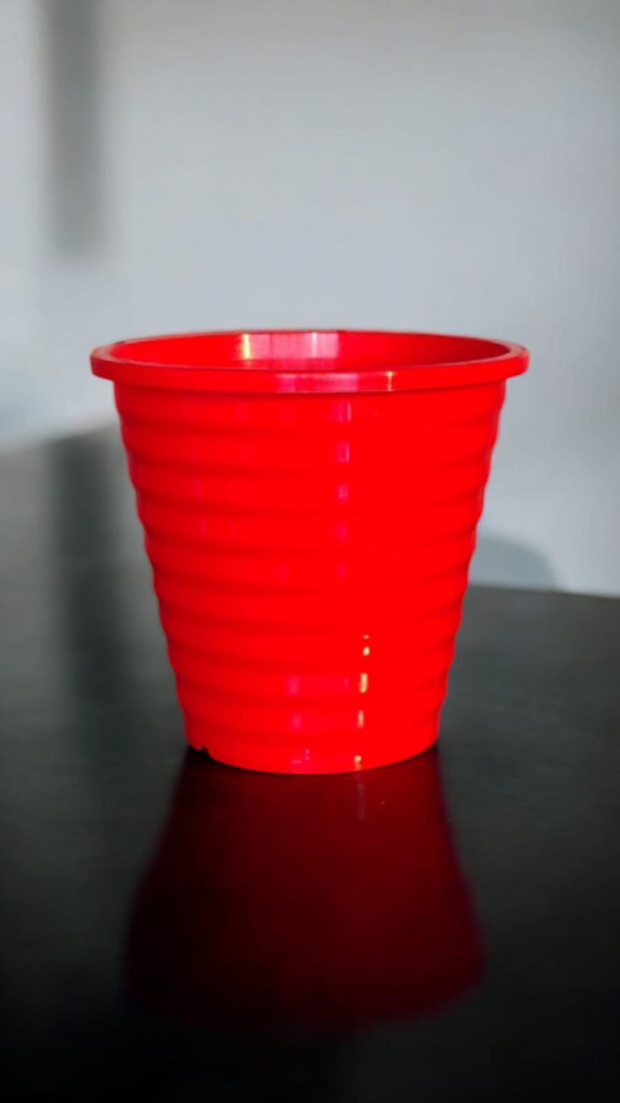 RED POT set of 5 RING 5 inch