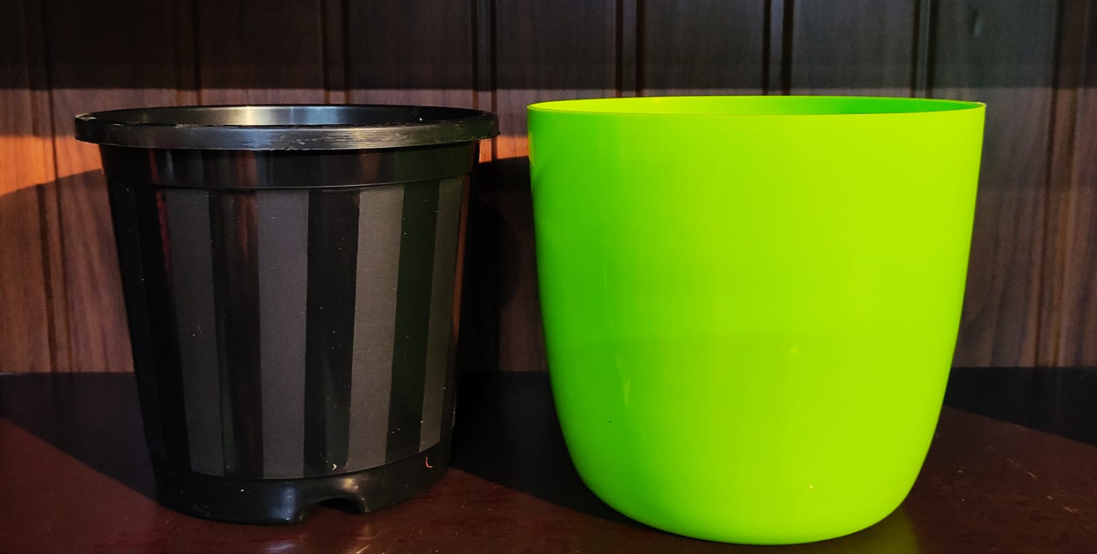 MINI SELF WATERING POT Green+INNER POT