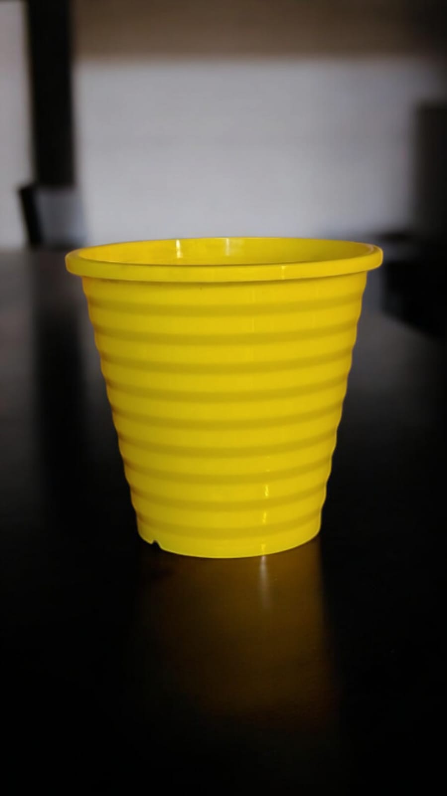 YELLOW POT set of 5 RING 5inch