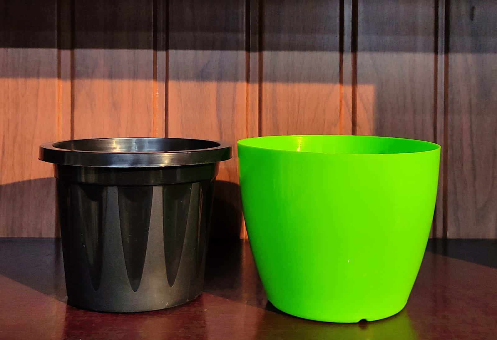 5 INCH INDOOR GREEN+INNER Set of 3 pots
