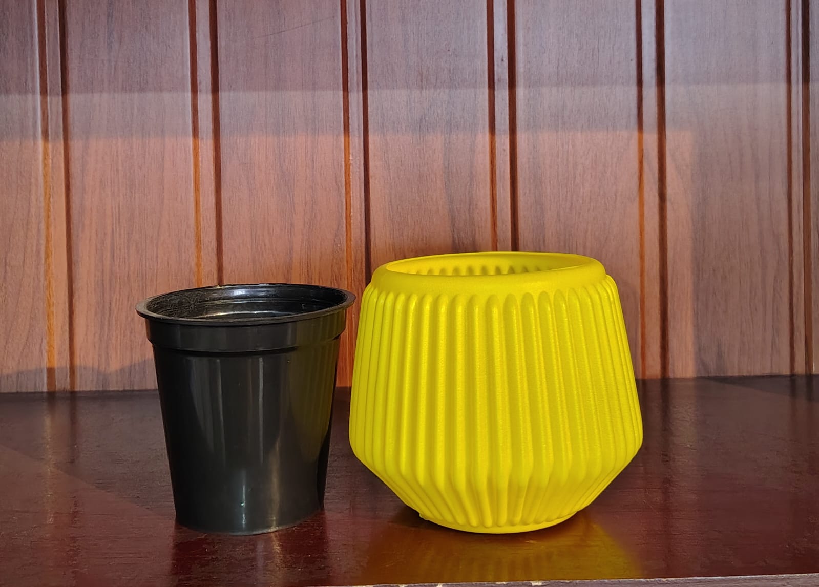 Set of 5 YELLOW POT+INNER POT SL LINE
