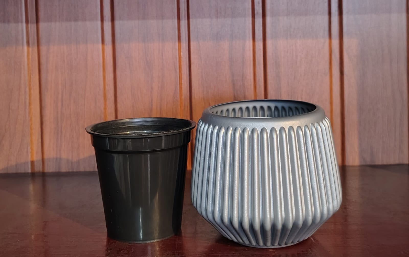 Set of 5 SILVER POT+INNER POT SL LINE