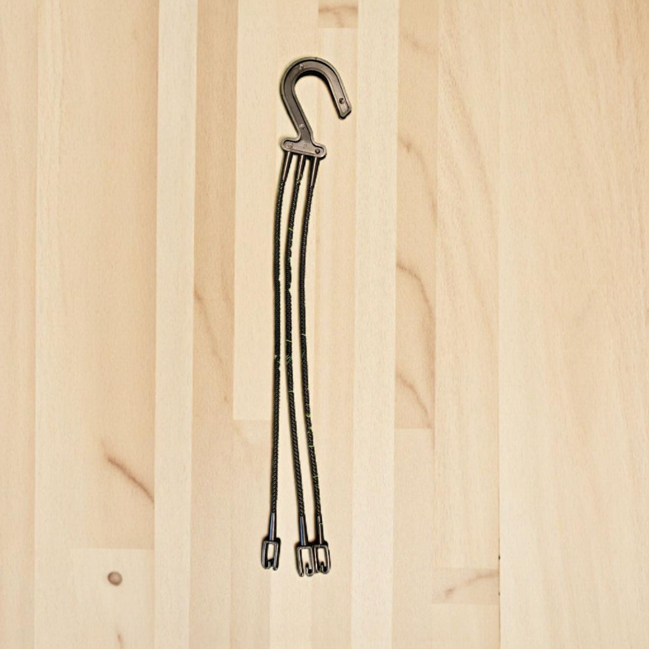 BLOSSOM HANGER BLACK set of 10