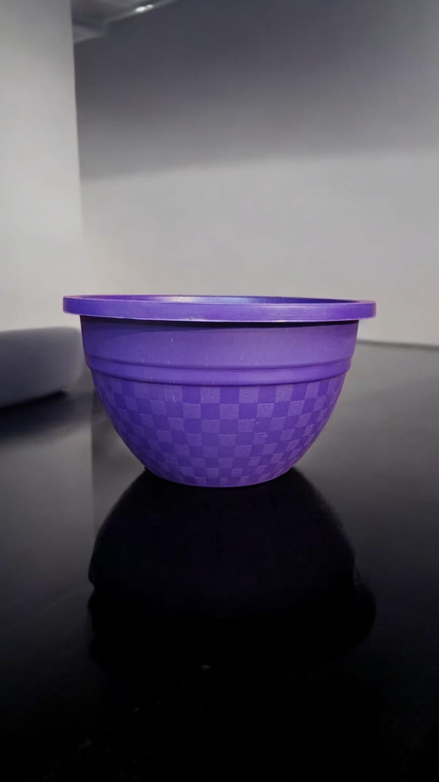 BRICK HANGING POT VIOLET set of 5