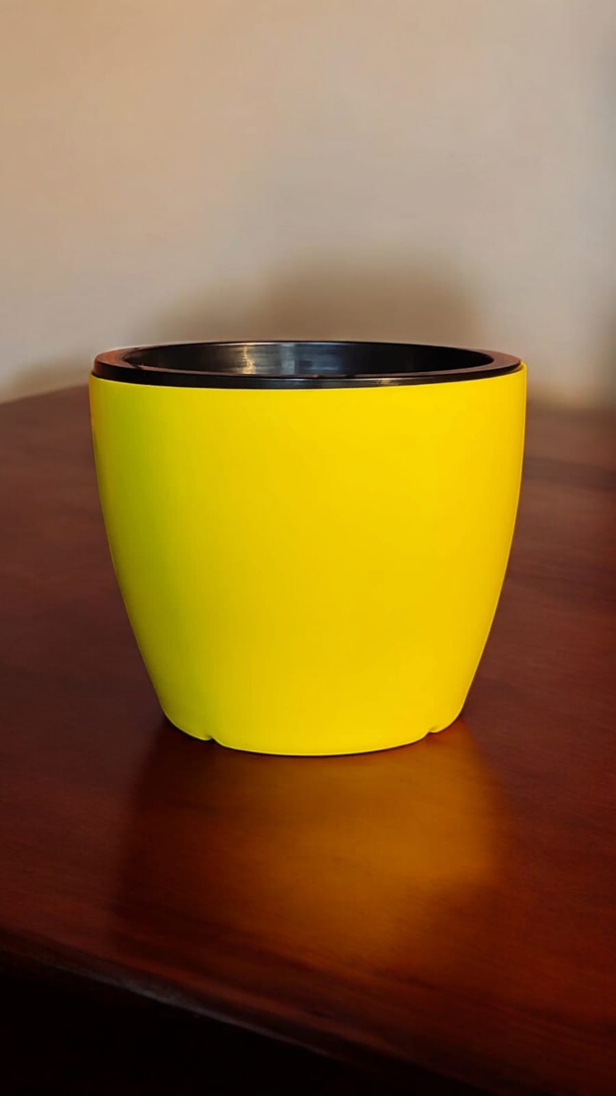 5 INCH INDOOR YELLOW+INNER Set of 3 pots