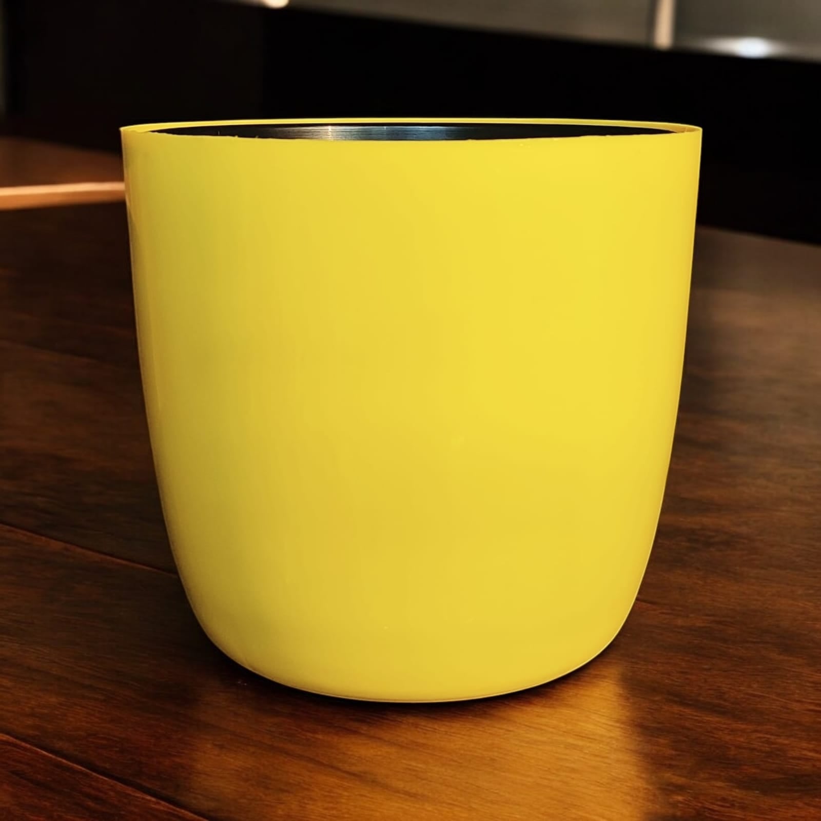 MINI SELF WATERING POT Yellow +INNER POT