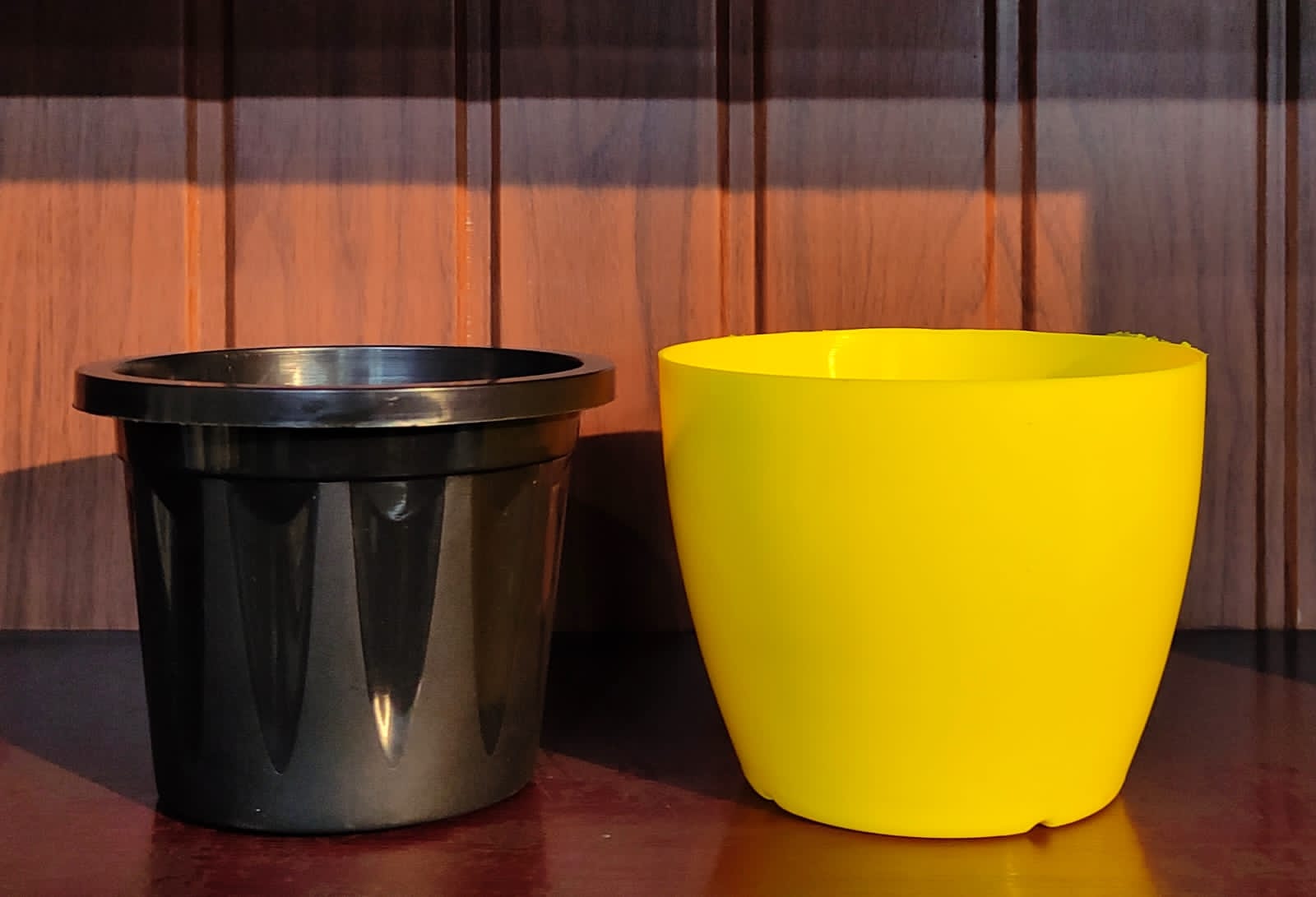 5 INCH INDOOR YELLOW+INNER Set of 3 pots