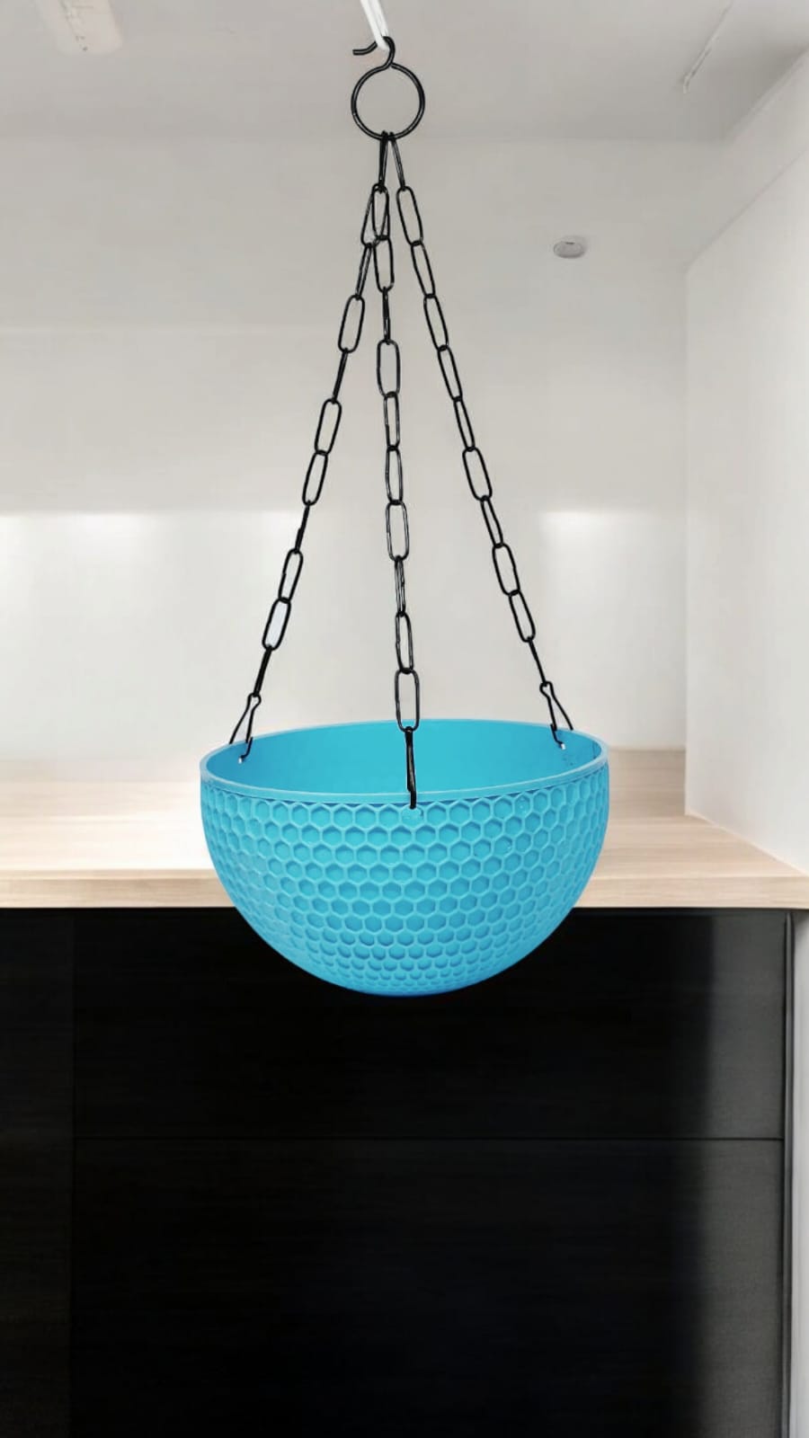 HONEY COMB BLUE+CHAIN set of 5