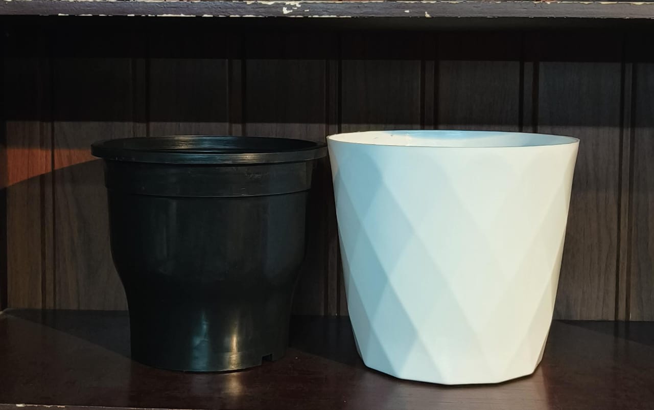 DIAMOND 8 WHITE+INNER POT