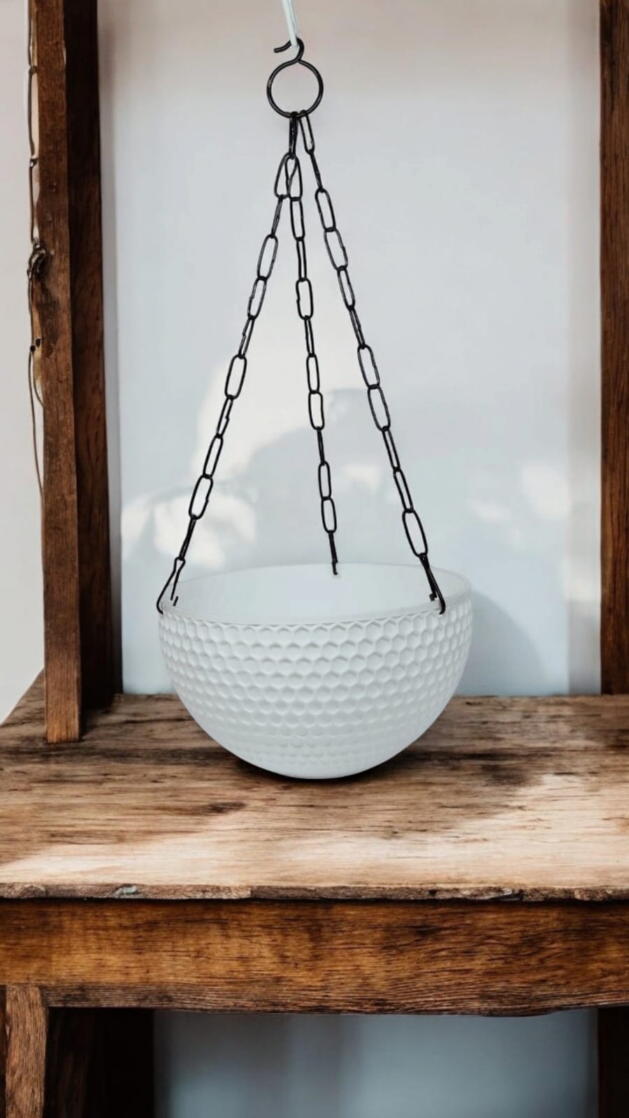HONEY COMB WHITE+CHAIN set of 5