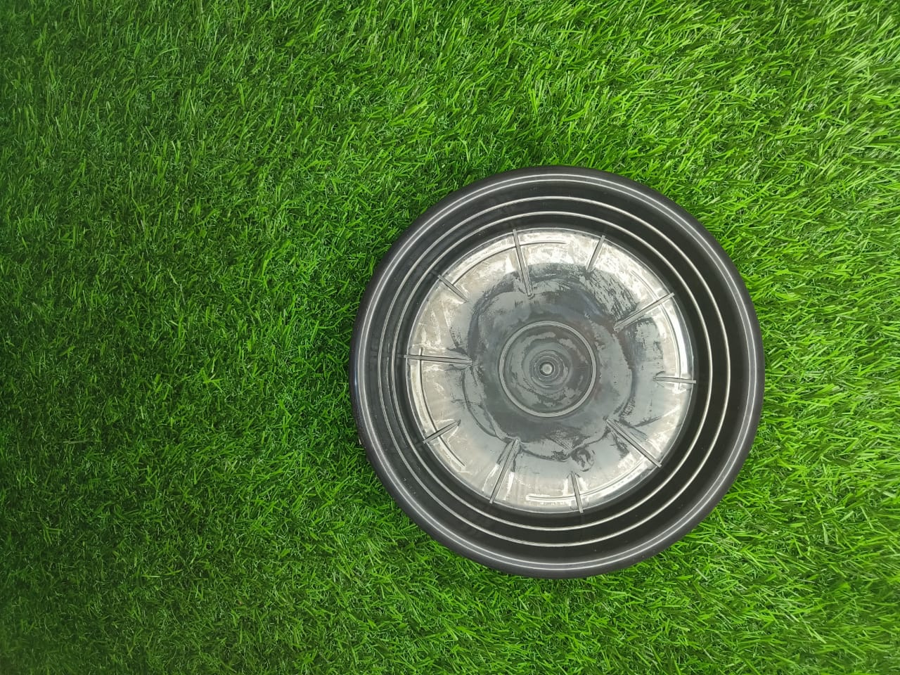 180 MM BOTTOM TRAY Black set of 10