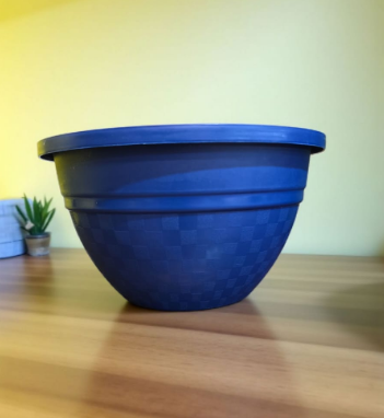 BRICK HANGING POT BLUE