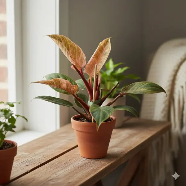 Philodendron Pink Birkin Plant