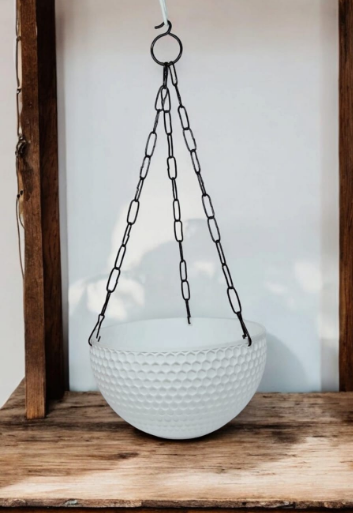 HONEY COMB WHITE+CHAIN