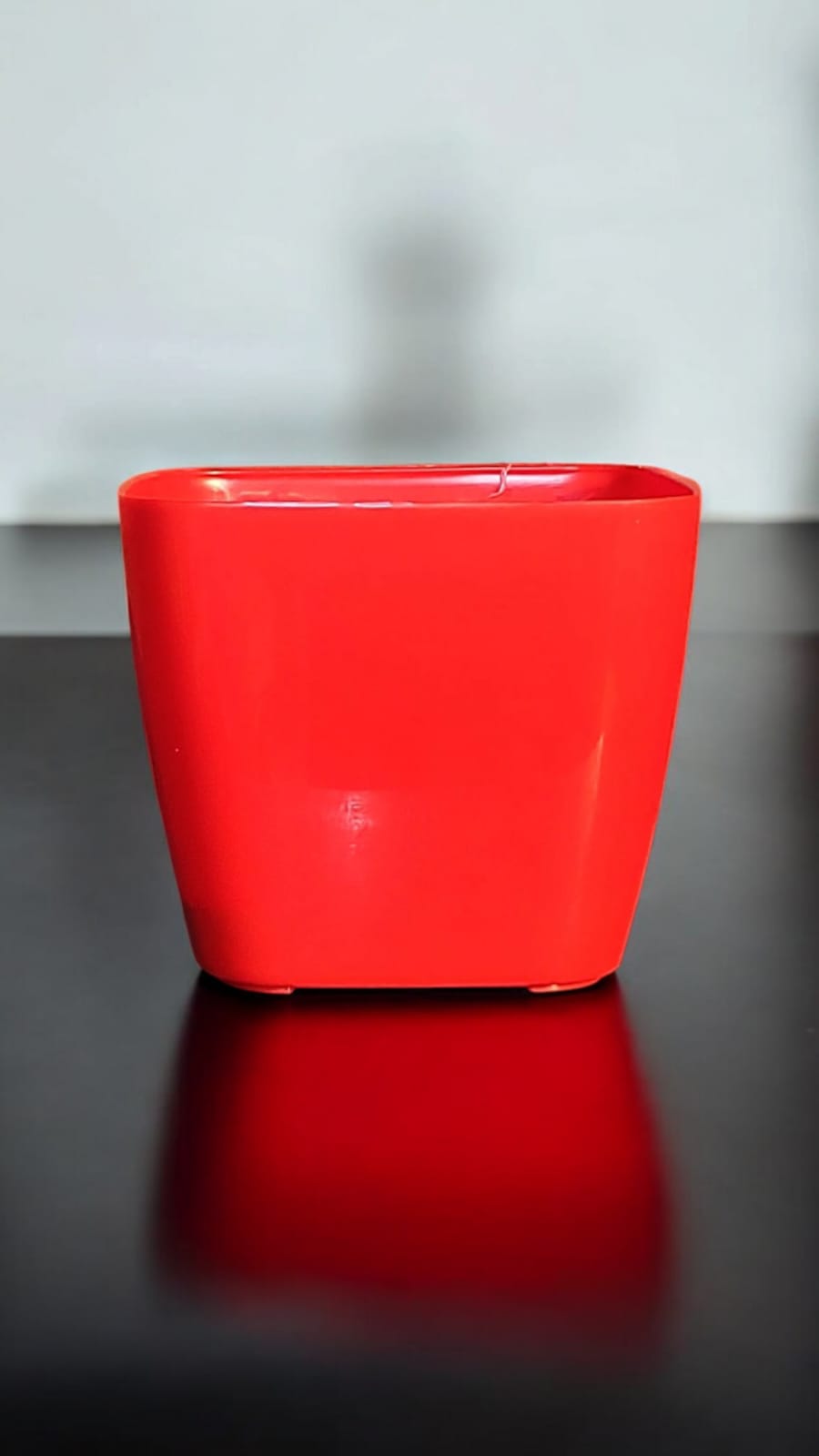 Set of 3 SQUARE RED  pots SL