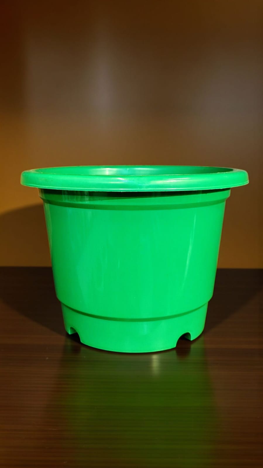 Set of 10 GREEN  pots SHINE