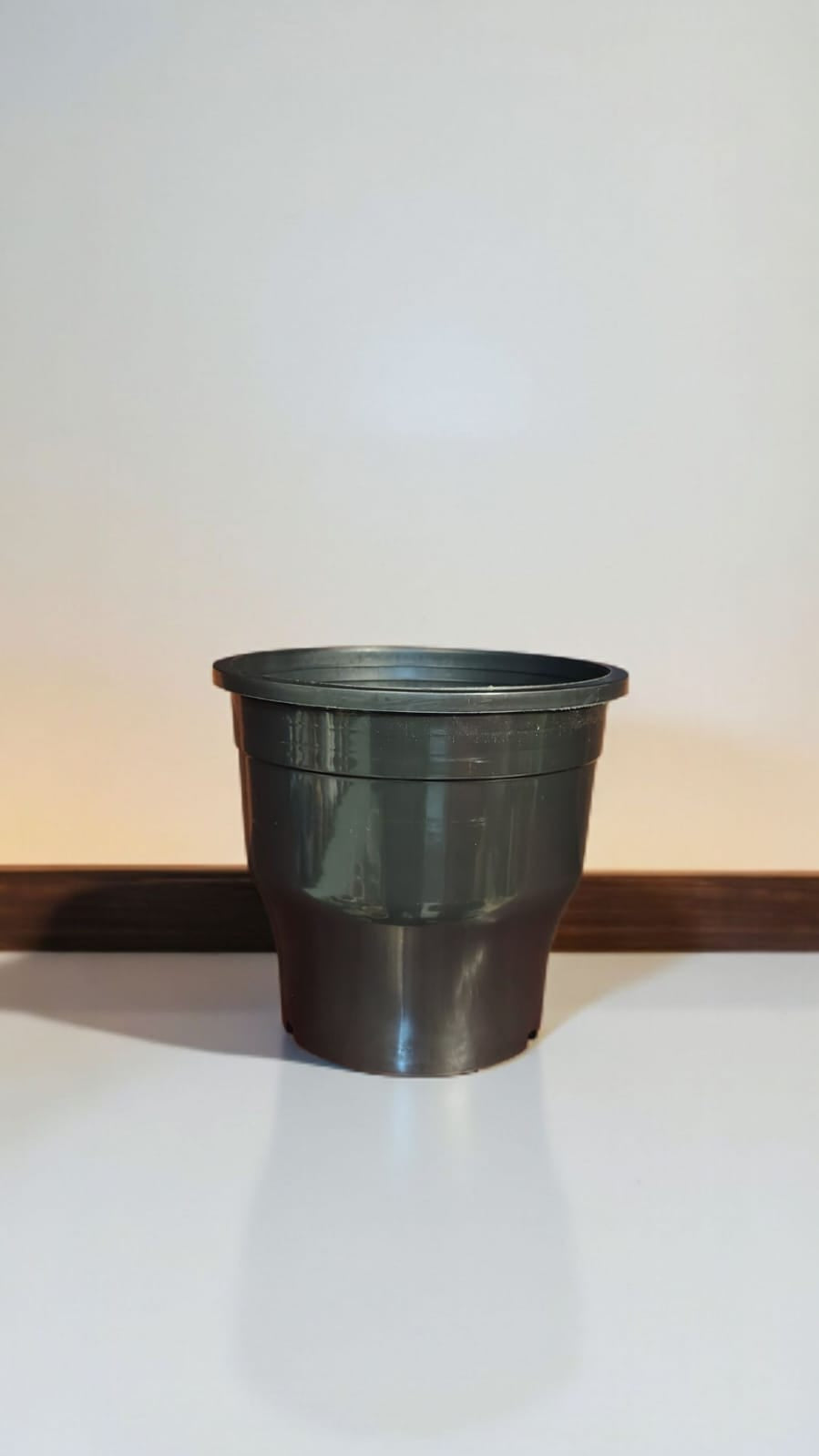 Set of 3 Pots black cylindrical pot Black VSTAR