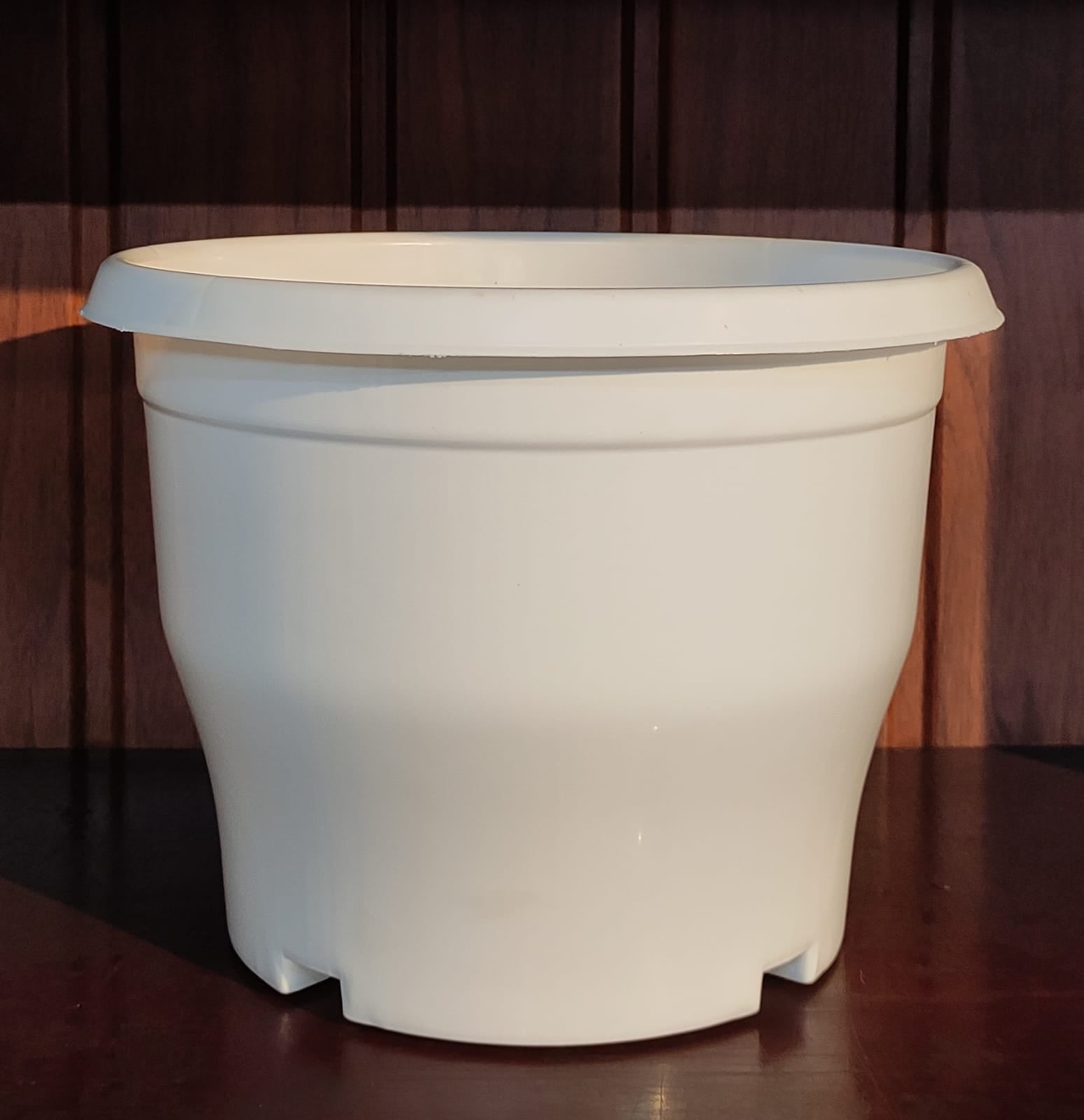 GARDEN WHITE VIRGIN Set of 5 pots