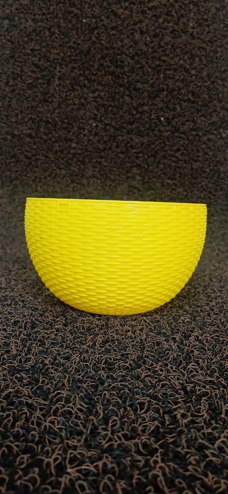 BASKET YELLOW+CHAIN set of 5