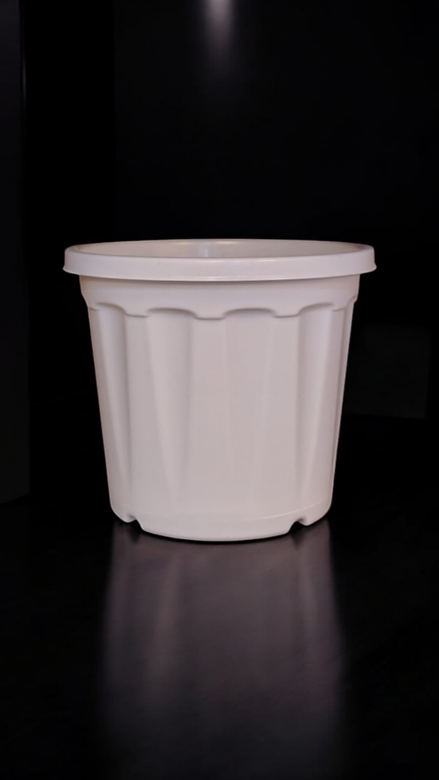 KISSAN 8 WHITE Set of 5 pots