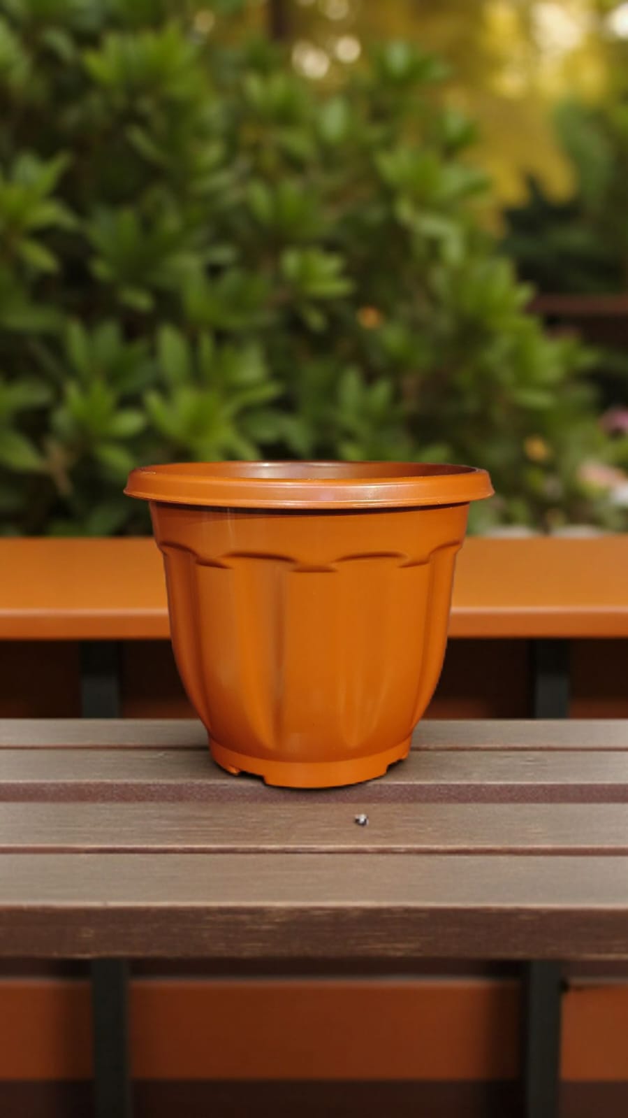 Pot Set BROWN Set of 3 pots WILLA