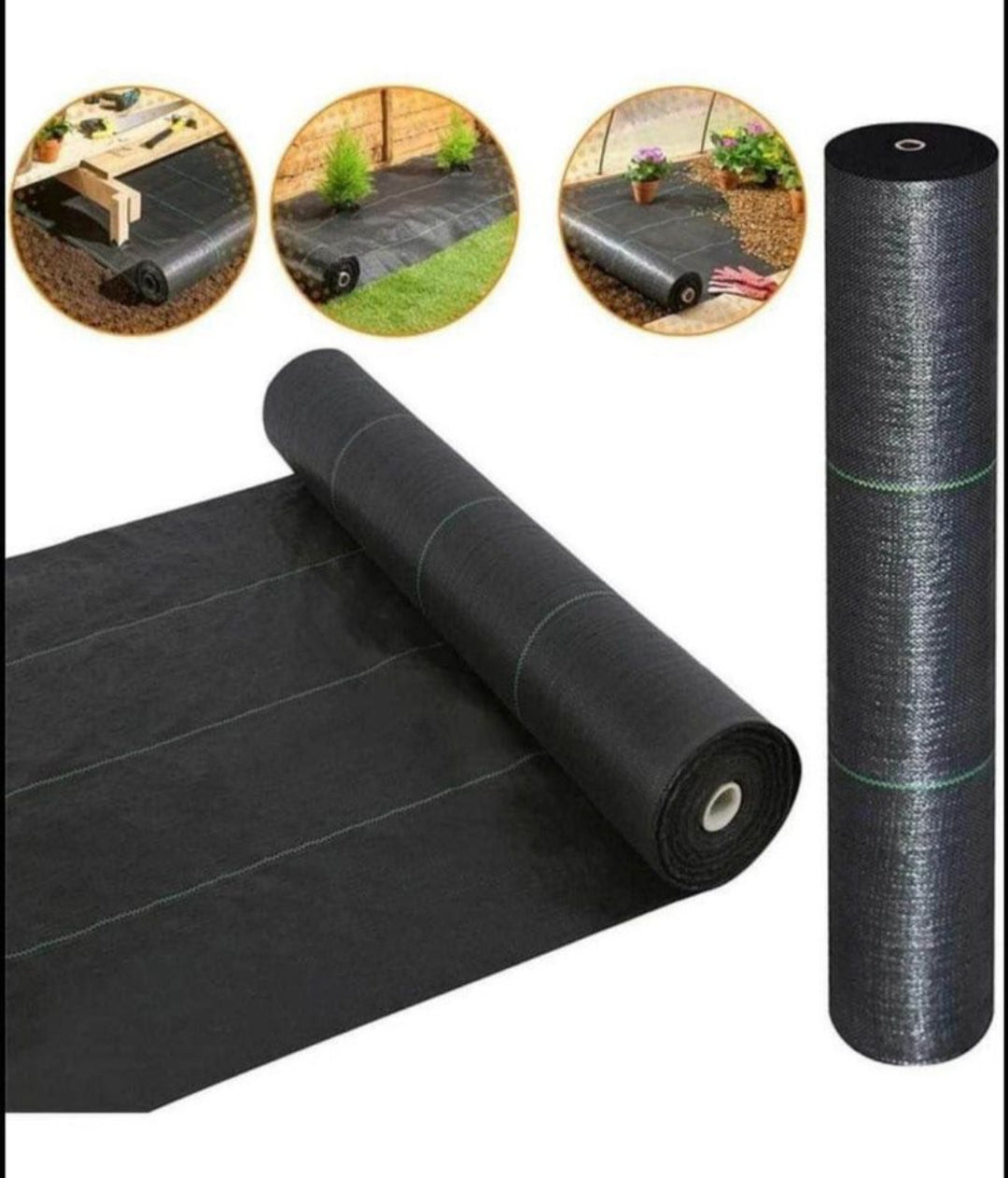 WEED MAT / WEED CONTROL MAT Black