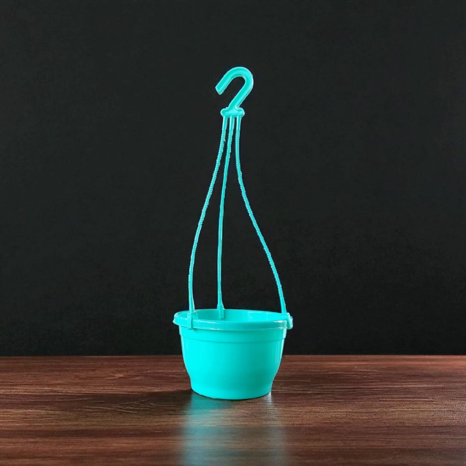 BL HANGING POT METRO GREEN+CLIP set of 5