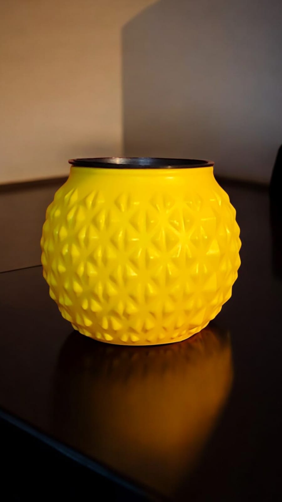 PINEAPPLE POT YELLOW+INNER