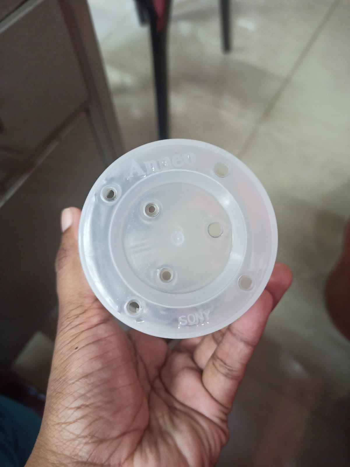 Set of 5 CLEAR POTS SONY