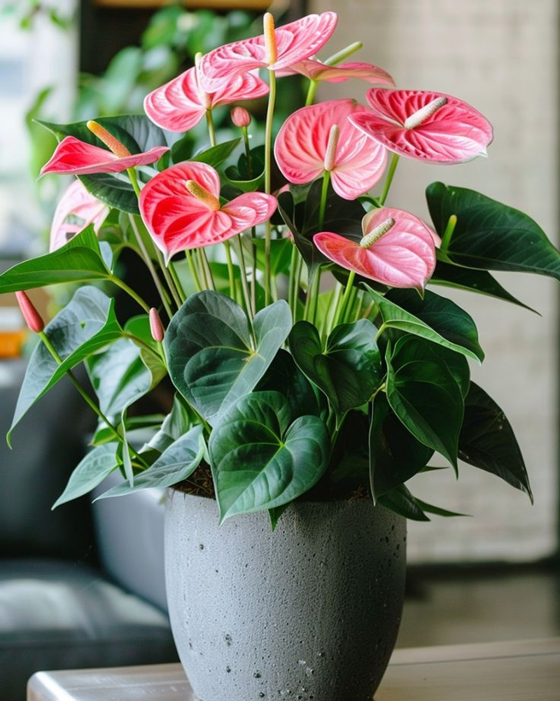 Tulip Anthurium (Anthurium 'Amalia Elegance')